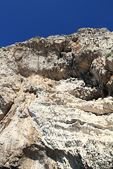 Image showing Sunny cliff