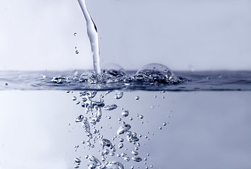 Image showing Water bubbles