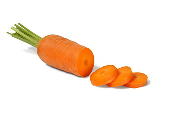 Image showing Carrot slices