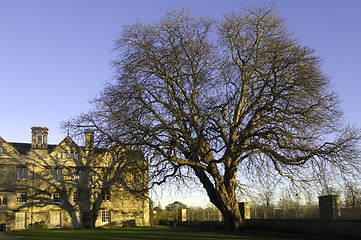 Image showing university of oxford, merton college rooms