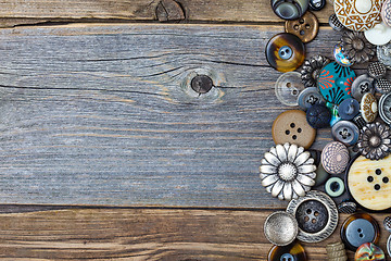 Image showing vintage buttons