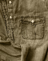 Image showing Jeans shirt