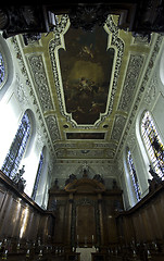 Image showing university of oxford, trinity college chapel ceiling