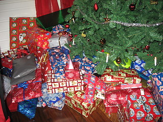 Image showing Christmaspresents