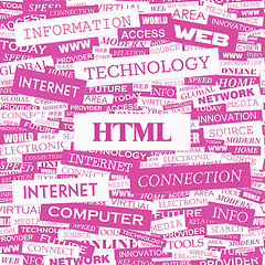 Image showing HTML