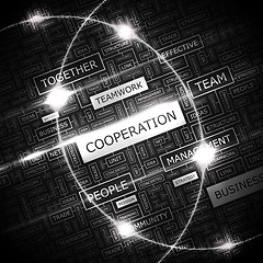 Image showing COOPERATION