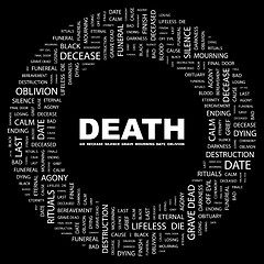 Image showing DEATH.