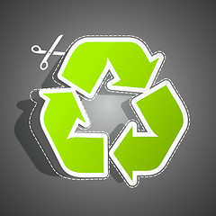 Image showing Recycle symbol