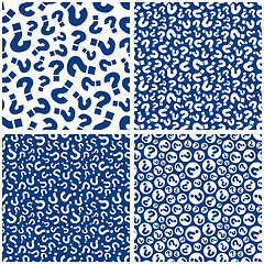 Image showing Questions. Seamless pattern.