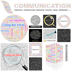 Image showing Communication. Concept illustration.