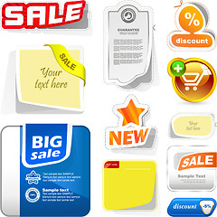 Image showing Design elements for sale.