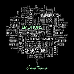 Image showing EMOTIONS.