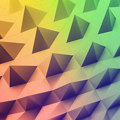 Image showing Abstract rainbow background. Vector illustration. 