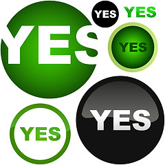 Image showing Yes and No