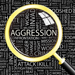 Image showing AGGRESSION.