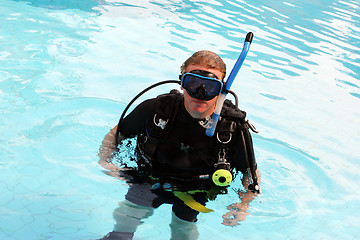 Image showing Scuba diver