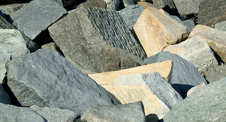 Image showing Granite blocks.