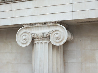 Image showing Ionic capital