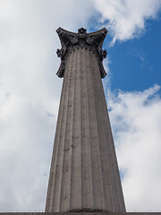 Image showing Nelson Column in London