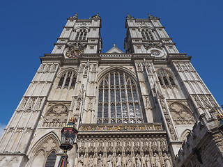 Image showing Westminster Abbey in London