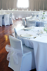 Image showing Wedding reception.