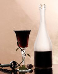 Image showing Red wine