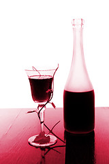 Image showing Red wine