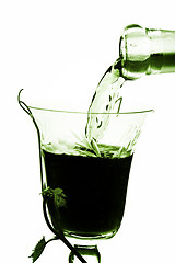 Image showing Red wine