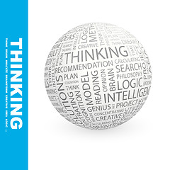 Image showing THINKING