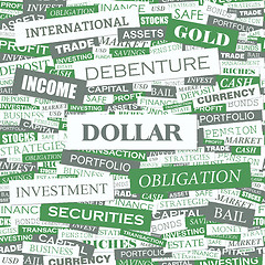 Image showing DOLLAR