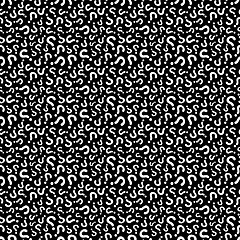 Image showing Questions. Seamless pattern.