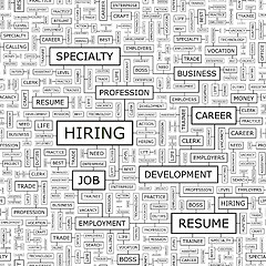 Image showing HIRING