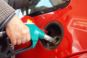 Image showing petrol refueling