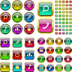 Image showing Icon collection.