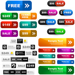 Image showing Design elements for sale.