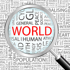 Image showing WORLD.