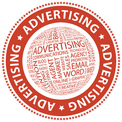 Image showing ADVERTISING