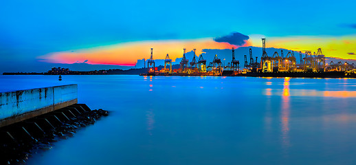 Image showing Port of Singapore