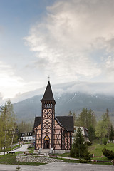 Image showing The church in Slovakia, Stary Smokovec.