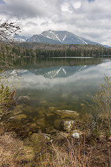 Image showing Mountain Lake in Slovakia Tatra 