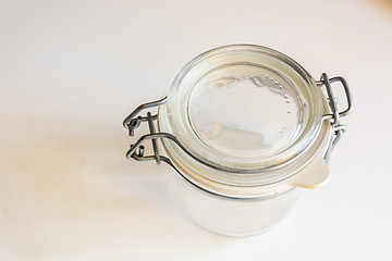 Image showing Hermetic glass jar