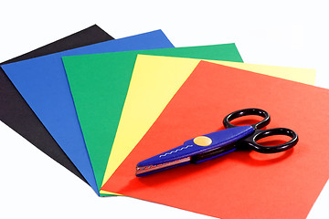 Image showing Construction paper