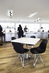 Image showing blurry canteen