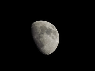 Image showing Gibbous moon