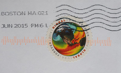 Image showing United States Mail stamp