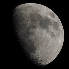 Image showing Gibbous moon