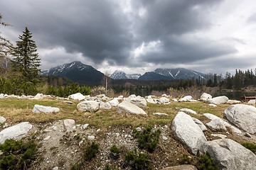 Image showing Beautiful view of the Slovakia mountains.