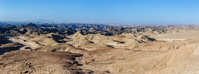 Image showing fantrastic Namibia moonscape landscape, Eorngo