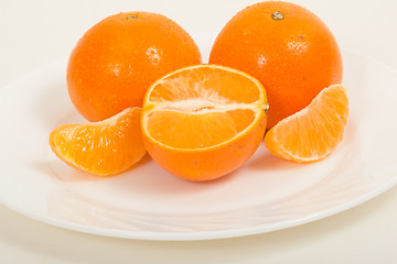 Image showing fresh tangerine