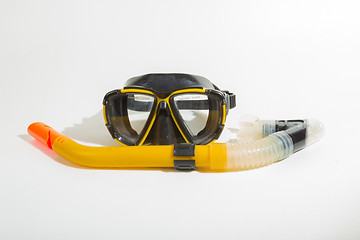 Image showing Underwater snorkeling    